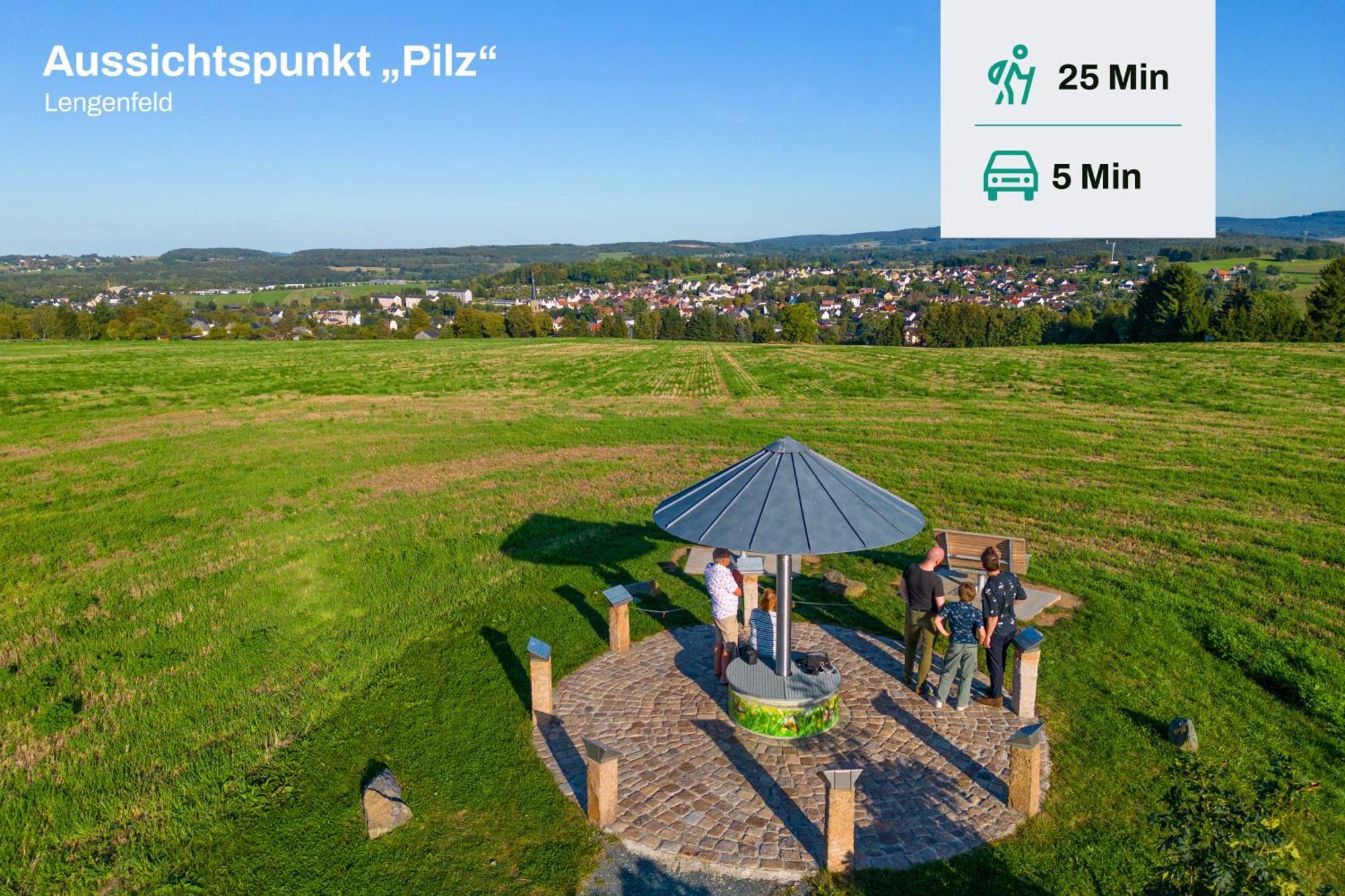 Familienwohnung Im Vogtland Lengenfeld  Exteriér fotografie